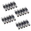 5/10/20Pcs Waterproof Straight Antenna Cable Adapters Rg6 F-Type Coaxial Compression Connectors For Satellite & Cable Tv