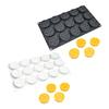 Food Grade Silicone Baking Molds Make 15 Round Waffles Chocolates And Cookie Multipurpose Baking Supplies