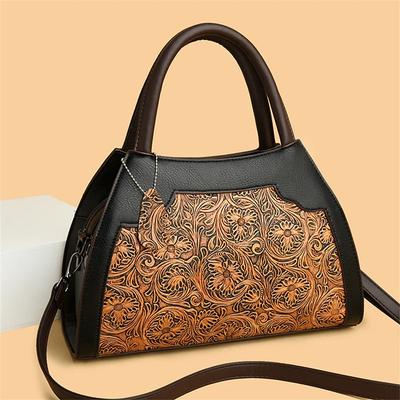 Luxurious Leather Bag for Women Casual Designer Messenger Shoulder Crossbody Shopper