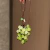 Grape Pendant Lily Of The Valley Diy Craft Kit Fresh And Cute Phone Charm Bag Charm Creative Keychain