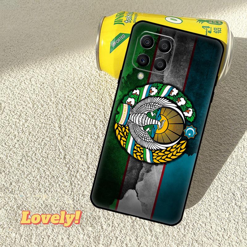 

Emblem of Uzbekistan National Flag Case For Samsung Galaxy M31 M56 M13 M33 M53 M15 M35 M55 M06 M16 M36 M12 M32 M52 M14 M34 M54 Samsung M31s