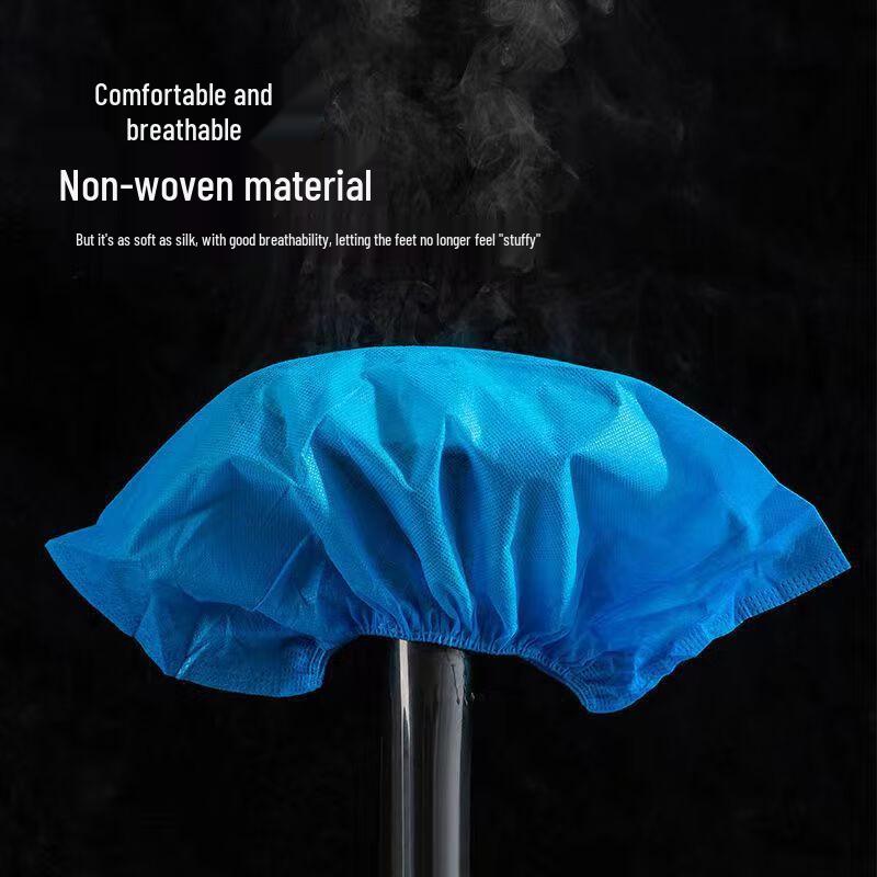 Thickened Blue Disposable Non-woven Shoe Covers