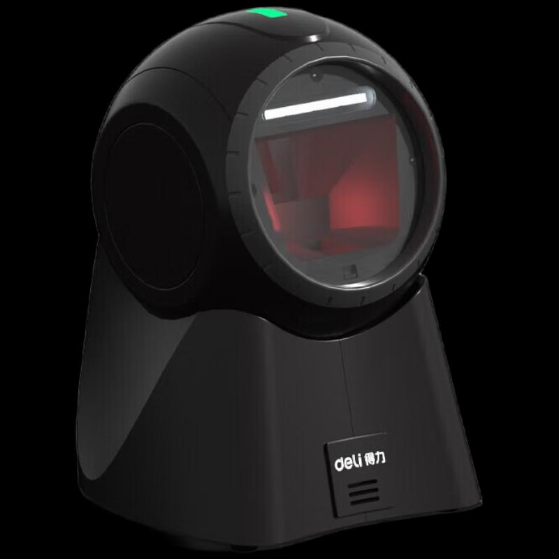 Deli 14960 Wired 1D/2D Laser Barcode Scanner