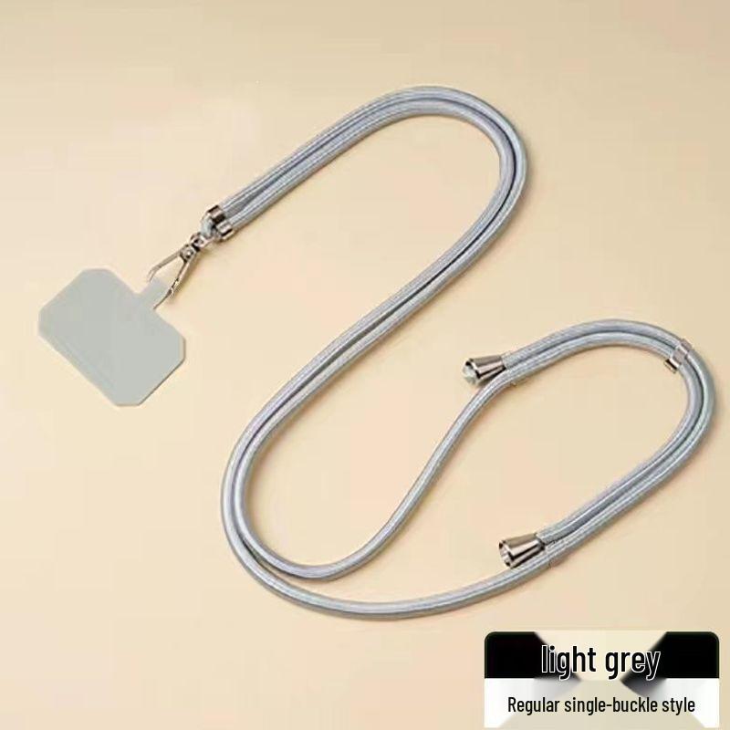 Retractable Adjustable Phone Lanyard: Anti-Drop Crossbody/Shoulder Strap for Men & Women, Durable and Long.
