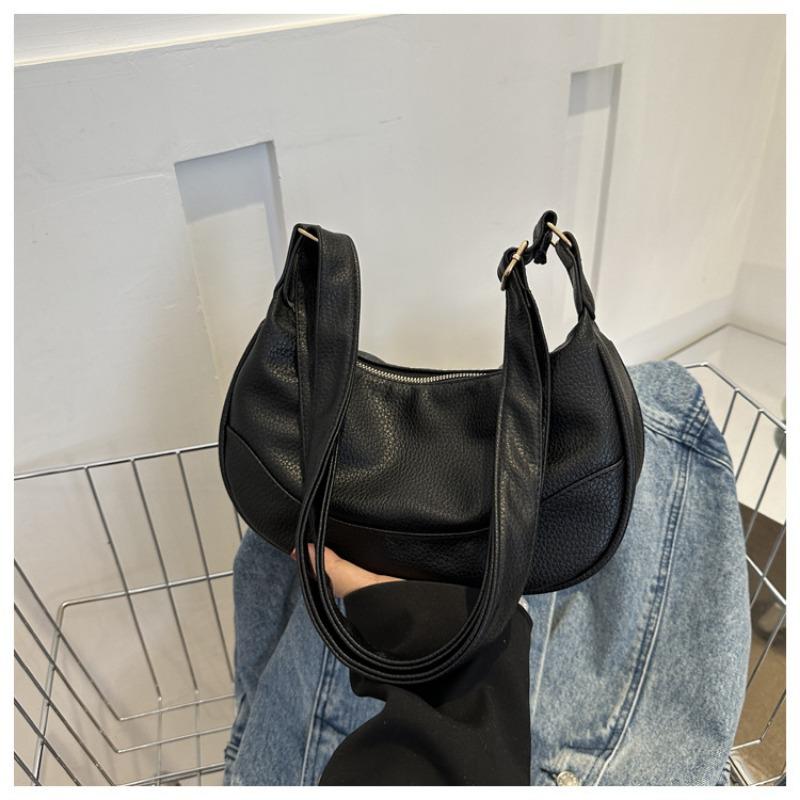 Simple Casual Large-capacity Tote Bag, Summer New Armpit Bag, Simple Casual Shoulder Messenger Bag