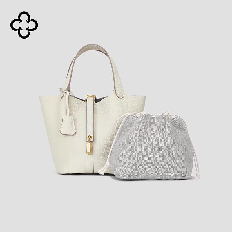 CASSILE Women's Luxury Leather Bucket Bag