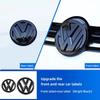 WHAQY1 Car Emblem Front Grille Rear Trunk Lid Covers Sticker 3D Decoration For VW MK6 8 Tiguan Arteon CC PASSAT B6 7 8 8.5 POLO T-ROC F26