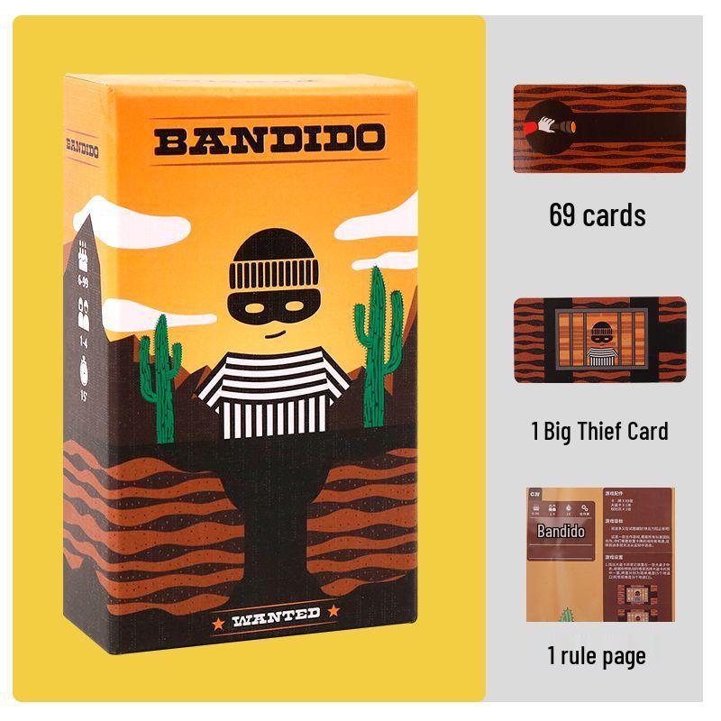 Bandido Bandit: Cooperative Card Game for All Ages