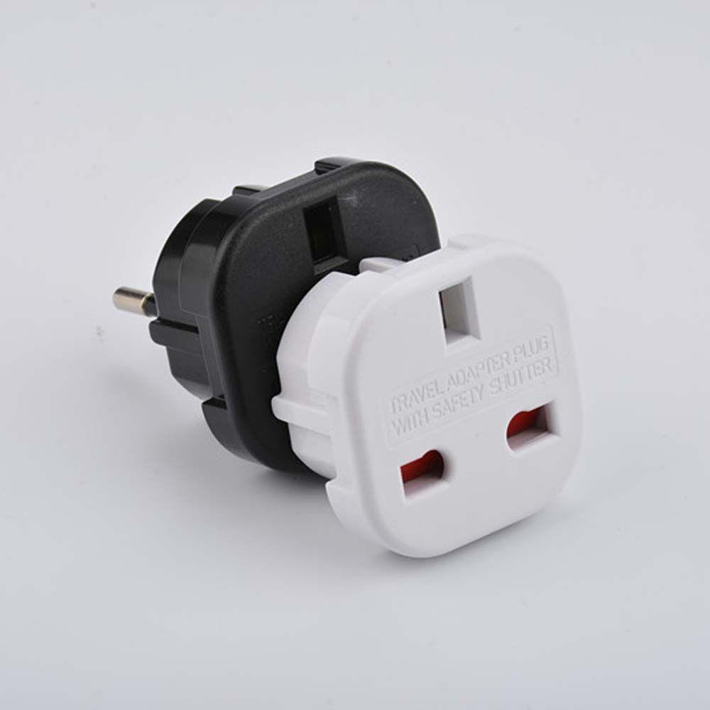 Outlets AC Wall Charger Plug Converter UK to EU Socket Adapter UK To EU Plug EU Plug Adapter