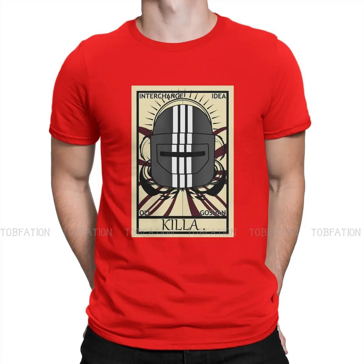 

Escape from Tarkov FPS RPG MMO Game Crewneck TShirts Killa Tarot Card Design Print Mens T Shirt Hipster Clothing 6XL S