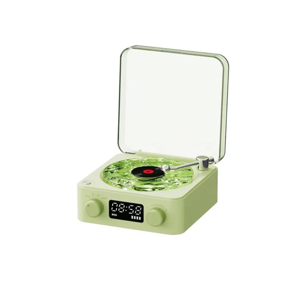Portable White Noise Bluetooth Speaker Mini Wave Vinyl Player Retro Vinyl Record Player  Home