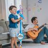 Kids Microphone With Light Stand Toy,Height-adjustable Microphone,Brain-Training Educational Toys Birthday Gift for Girl Boy