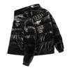 European Style Little Bee Embroidered Men's Winter Jacket - Korean Trendy Thick Down Cotton Coat