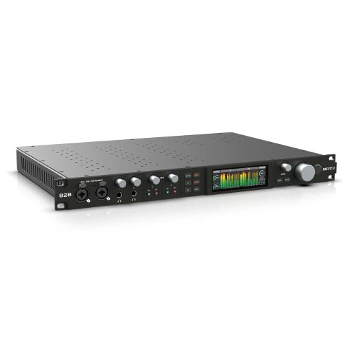 MOTU 828 28-in, 32-out USB-C 5th Generation Audio Interface, Digital Mixer and AD/DA Converter with USB-DAC, Recording and Streaming Equipment, iPhone