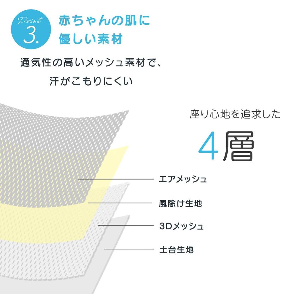 TOKAIZ Wafukuru Pro Baby Car Seat New 2 Air Intake Air Outlet Cooling Summer Car Timer 3 Adjustable Fan Washable Child Car Heat Cooling Seat