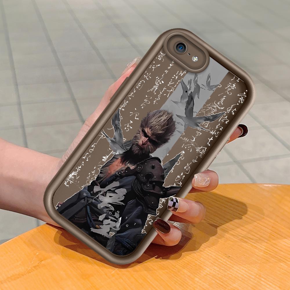 Soft Silicone Square Ladder Printing Pattern Phone Casing Full Cover Camera Shockproof Protection Rubber Case for iPhone Infinix Tecno OnePlus