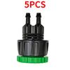 5pcs Plastic Garden Hose Connector Kit,Used To Connect Faucets And Hoses,Faucet Adapter, For Faucets, Essential For Car Wash