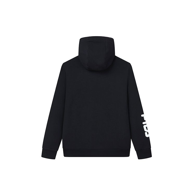 FILA Letter Logo Sports Casual Hoodie Men hoodies Legendary-Blue F51M148207FNV
