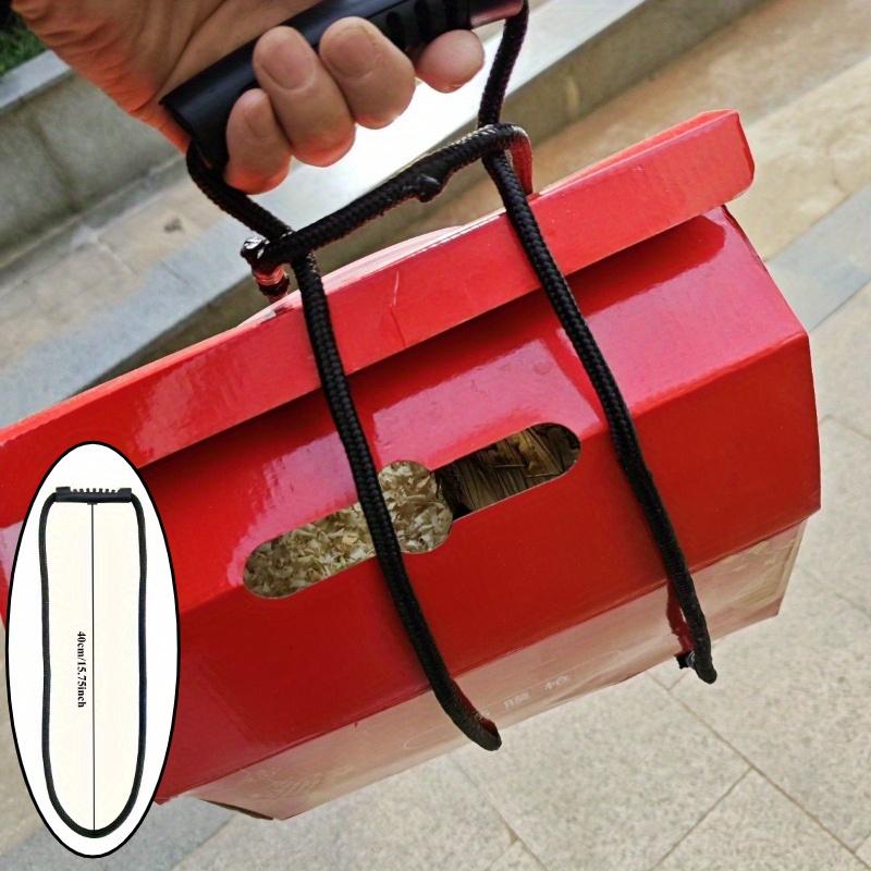 40cm/15.75inch Nylonový Organizér Kabelů a Hadic s Rukojetí - Prostorově Úsporný, Odolný Nástěnný Držák pro Garáže, Domy, Lodě a RV - Snadná Instalace