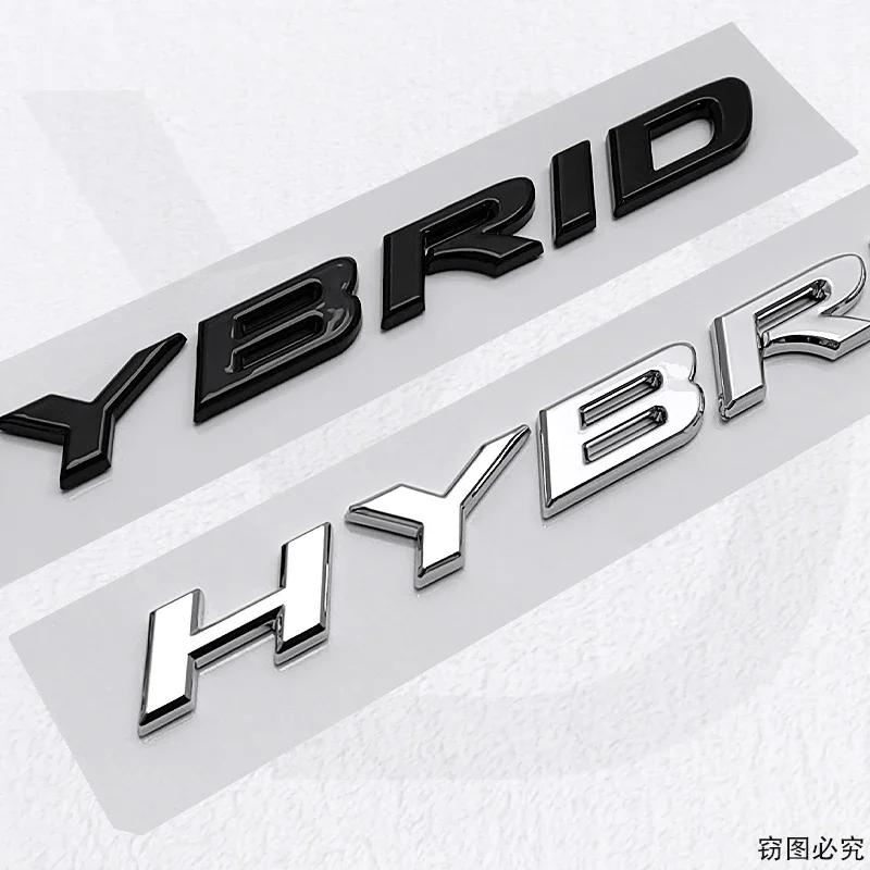 ABS Car Stickers Car Trunk Badge Decal for Lexus HYBRID Emblem RX350 IS300 ES250 ES200 ES330 ES350 IS250 GS300 CT200H