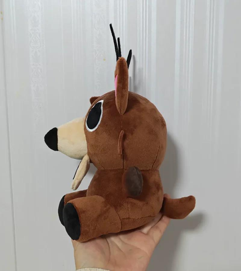 Peluche Cervo 99 Notti Nella Foresta 25-33cm Animale di Peluche Morbido Merchandising Anime Regalo di Halloween Natale