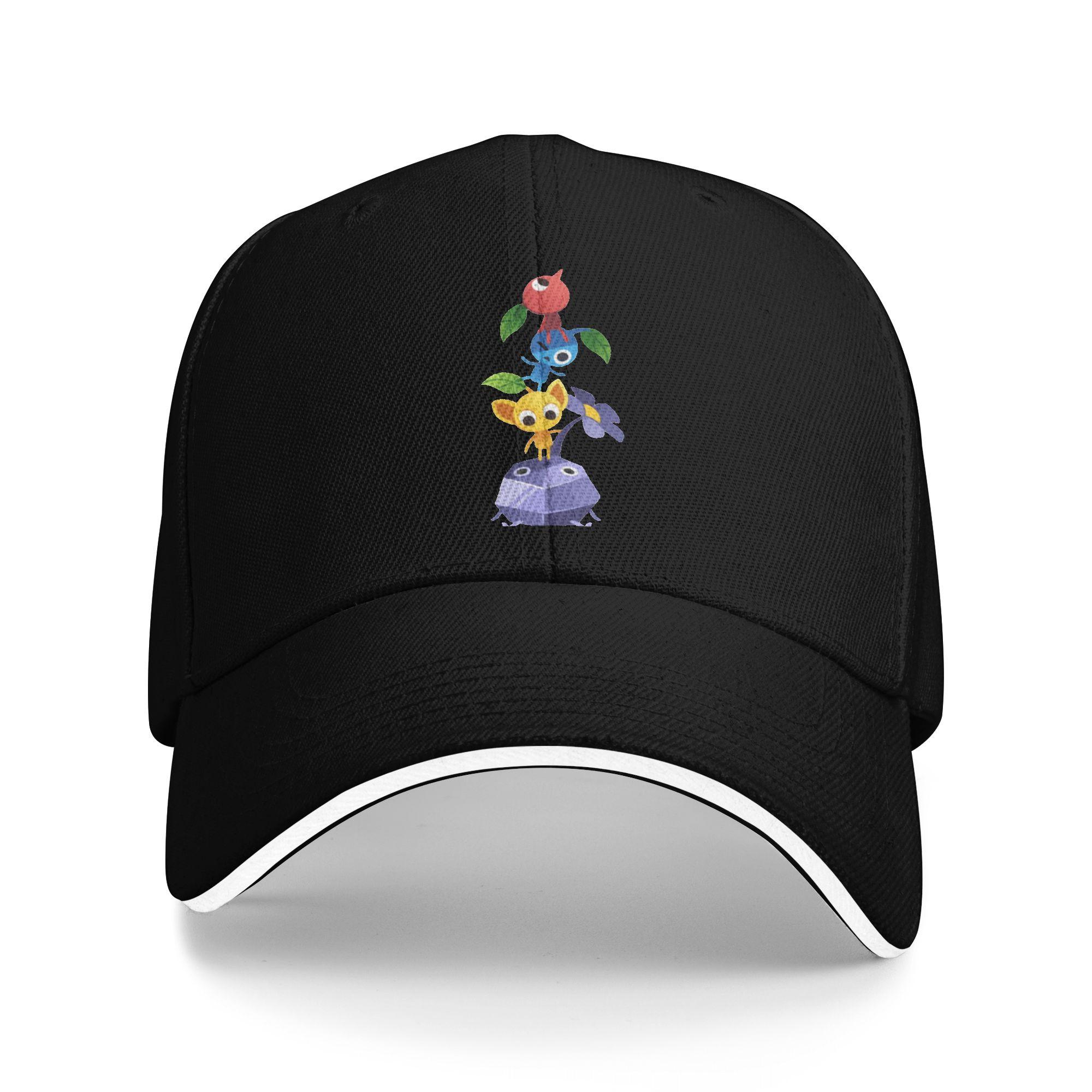 Geometry Cube Gaming Dash Baseball Cap Hip Hop Sandwich Cap Unisex Breathable Sun Cap Fishing One Size