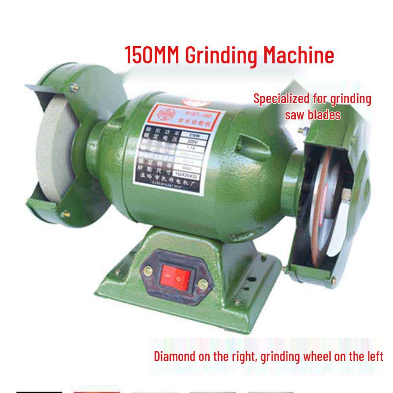 Compact 220V Electric Knife Sharpener & Multifunctional Desktop Polishing Grinder