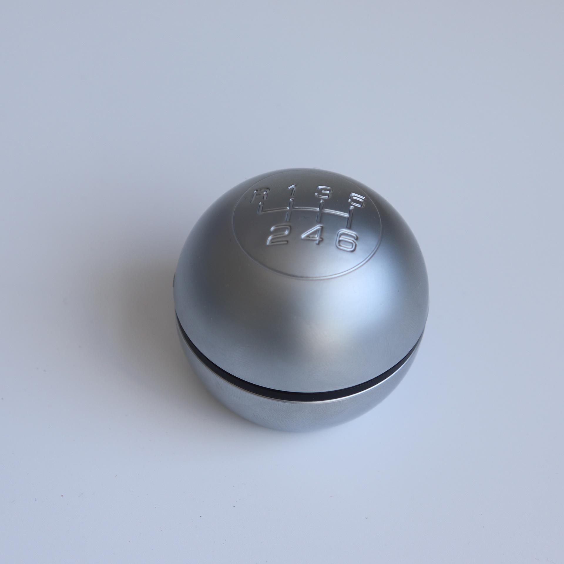 

Silver 6-Speed Gear Shift Knob Compatible with Alfa Romeo Giulietta (2010-2019)