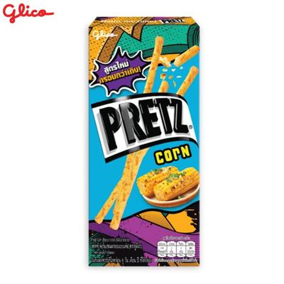 Glico Pocky Pretz Mais 24 gx 10 Stück / 20 Stück / 30 Stück - Thai-Snack