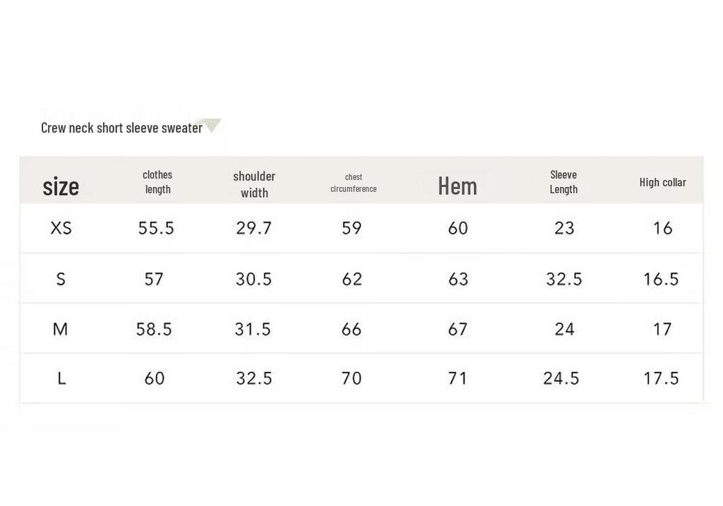 OVV Washable Merino Wool Seamless Short-Sleeve Knit Top