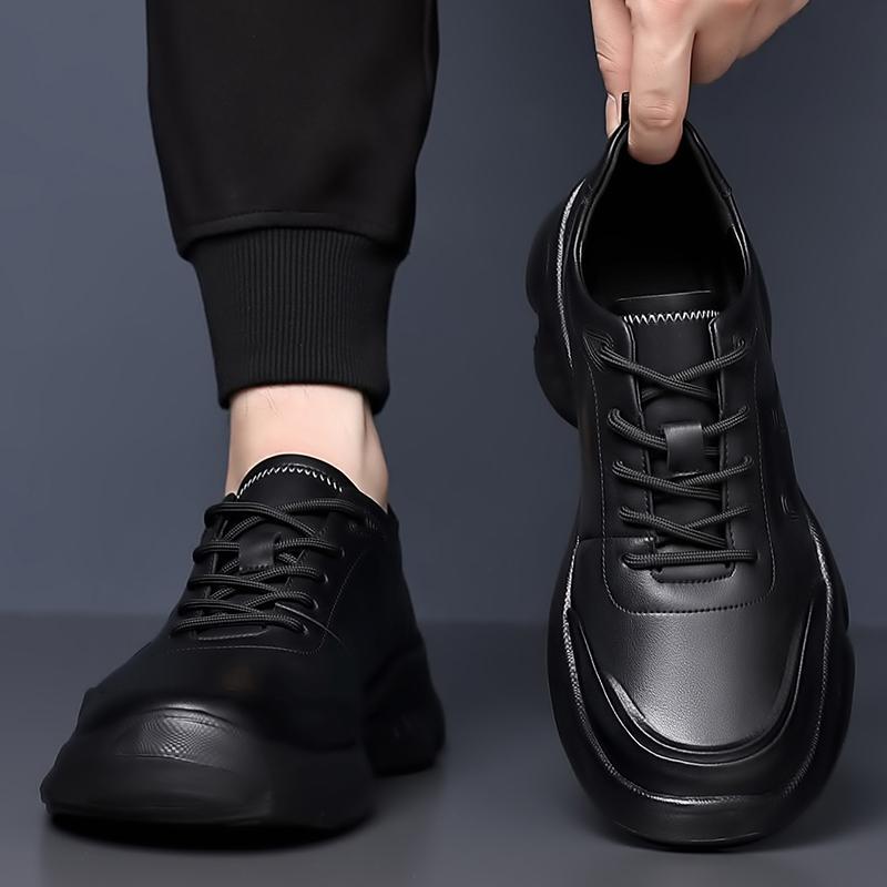 Fashion Fashion Men Walking Shoes Outdoor Casual Sneakers Non-Slip Travel Hiking Shoes Solid Color Treking Footwear Simple Man Trainers
