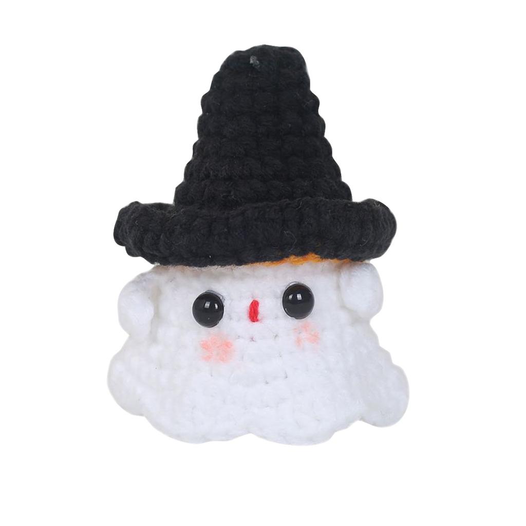 Cute Crochet Doll Accessories For Halloween Car Decorations, Hanging Decorations For Car Rearview Mirrors, For Women, Men, Bags And Family Gifts