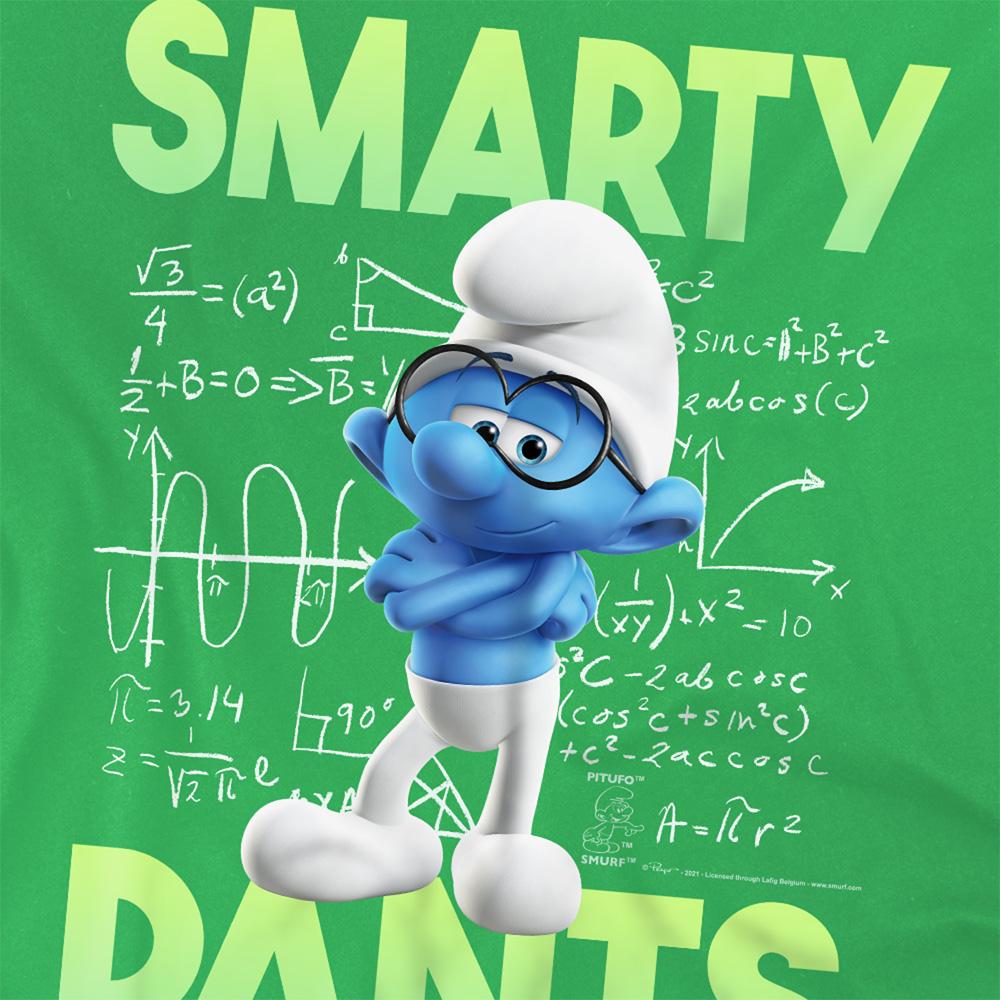 The Smurfs Unisex Adult Brainy Smurf T-Shirt