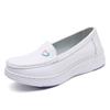 ANZUEN Women's Breathable Casual White Flats