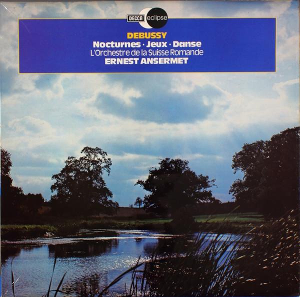

LP Record CLAUDE DEBUSSY LORCHESTRE DE LA Nocturnes Jeux Danse ECS816 Decca 1978 UK Classical Used