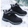 Walking Cotton Shoes Winter Velvet Thickened Warm Sports Shoes Medium Non-slip Outdoor Snow Boots