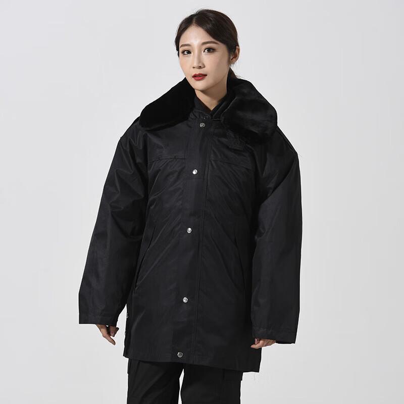 Xun Zhanying Winter Reflective Detachable Cotton Security Overcoat 165