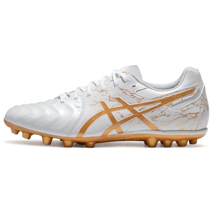 Asics Ds Light Series Round Toe Lace-Up Ag (Rubber Short Stud) Soccer Shoes Men Soccer Shoes Platinum 1103A032-100