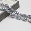 1String, Luxury Natural Shell Mother of Pearl Beads, Baroque Style Handmade Irregular Loose Spacer Beads 12-15mm, for DIY Jewelry Making Supplies 36cm