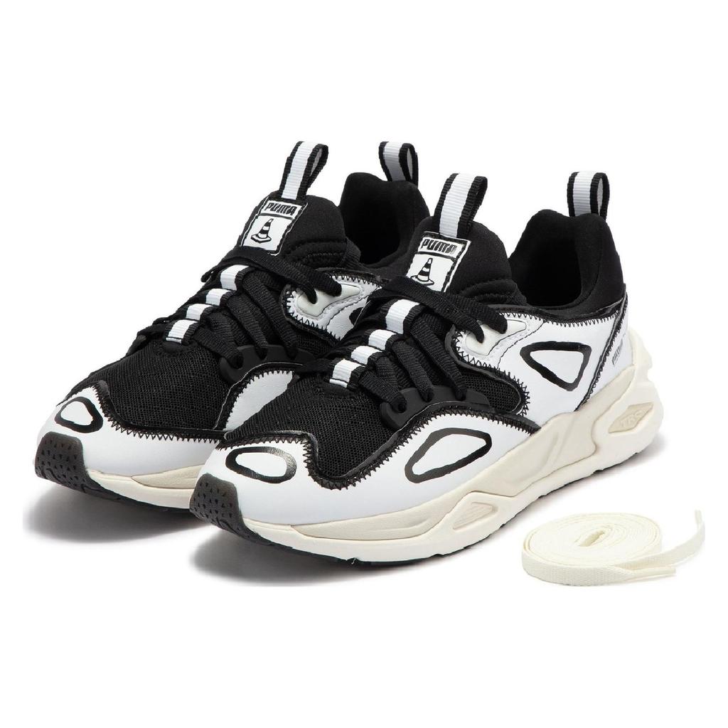 Joshua Vides x Puma TRC Blaze Hoop Dreams Unisex Sneakers White Puma-Black Puma-White 386485-01