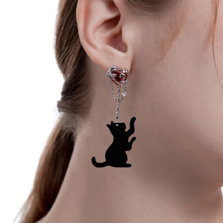 8 Cavity Cats Pendant Mold Multifuntional DIY Cats Pendant Mold Sturdy and Reusable Silicone Jewelry Accessory Molds