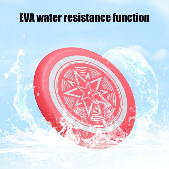 Pet Toy Interactive Dog Flying Disc Toy Glow In The Dark EVA Material Bite Resistant Toss Catch Training