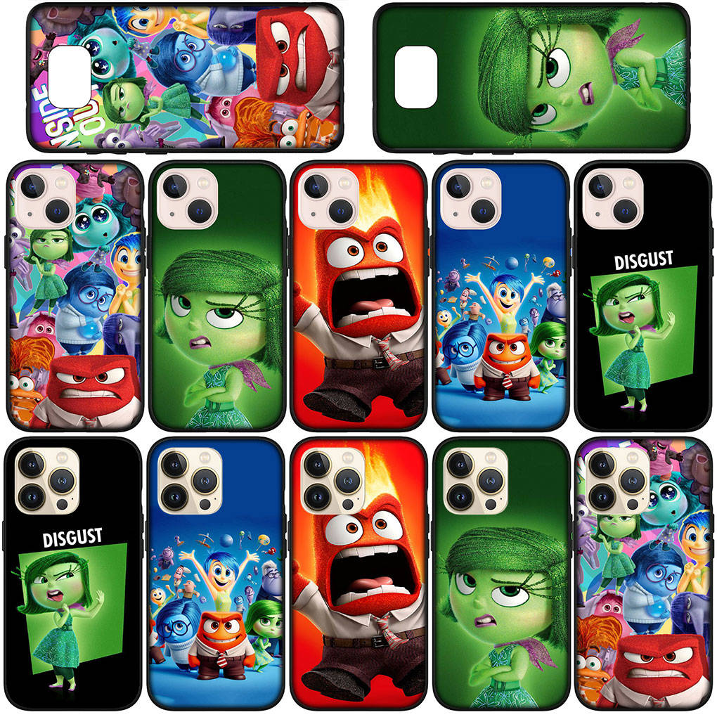 Phone Case for Samsung Galaxy S25 S24 S23 iPhone 16 15 Xiaomi Redmi Note 14 13 12 16E X 11 Pro Max OPPO Moto Huawei A4 A15 Anime Inside Cute Out Cover