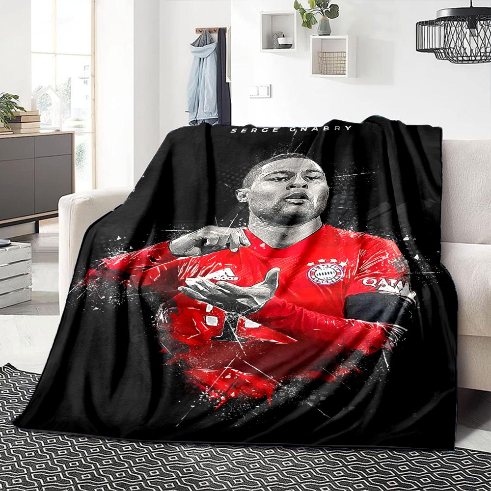 Urban Style Portrait Blankets Flannel Printed Breathable Warm Throw Blanket for Home Office Bedspreads 0708a71