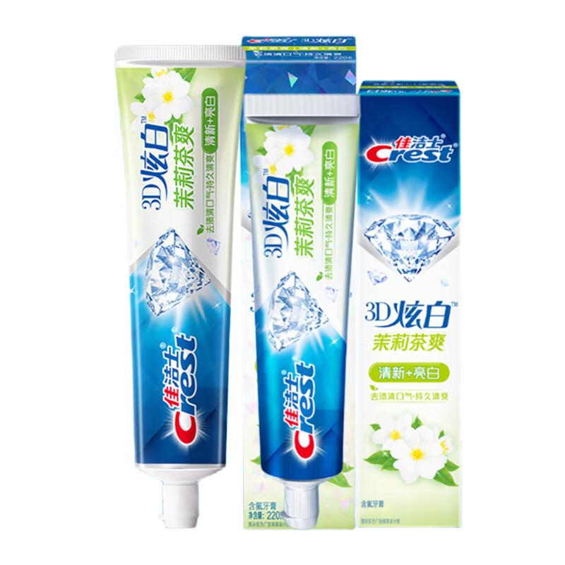 Crest 3D White Jasmine Tea Refreshing Toothpaste