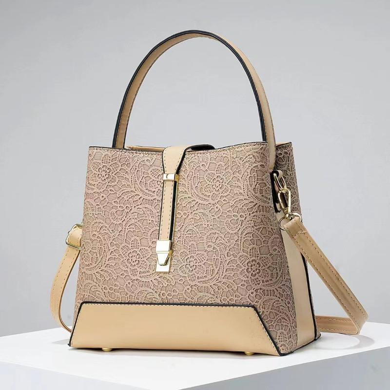 Large capacity handbag trendy fashion women's bag middle-aged mother bag high sense atmosphere versatile shoulder messenger bag