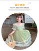 Girls' Summer Dress 2026 New Style Children's Western-style Girls' Summer Dress Three-dimensional Flower Mesh Princess Dress