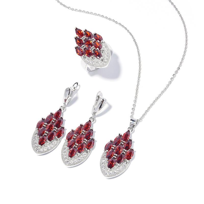 European and American Zircon Exquisite Luxury Peacock Jewelry Bride Wedding Accessories Photography Props Accessories