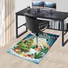 Christmas Anime Cartoon Design Chair Mat - Non-Slip Carpet for Office, Home Decor, Living Room, Bedroom, Gaming Room & Dormitory.R025