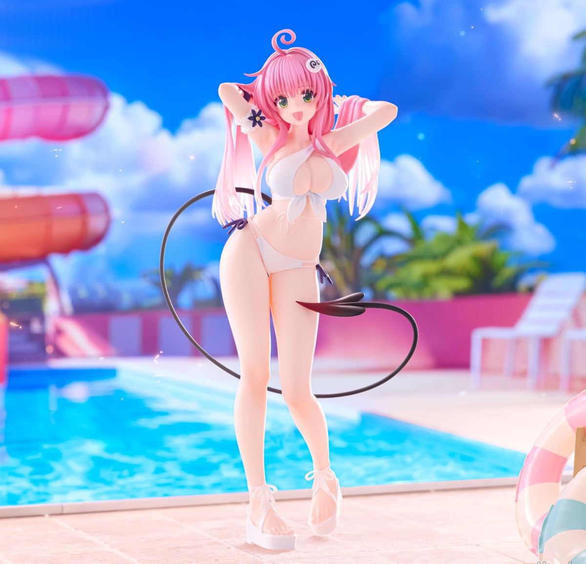 To Darkness Figure Lala Satalin Deviluke Official Figure 21cm Love-Ru Trio-Try-iT Approx.